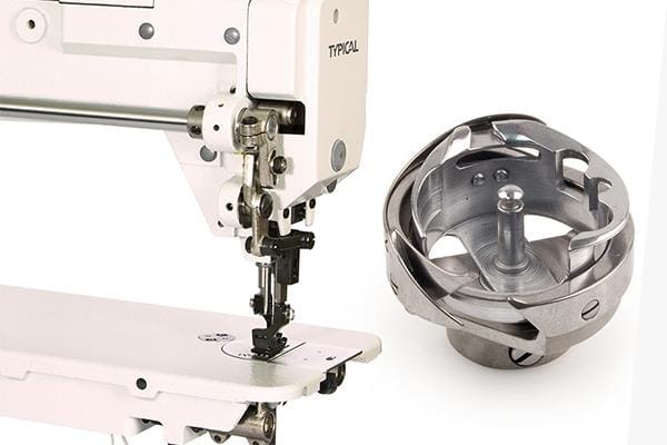 Máquina Plana 1 Aguja Doble Transporte Typical GC 0323 - Imagen 3