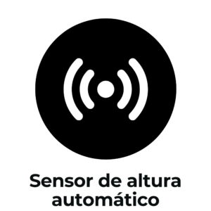 Sensor de altura automático icono