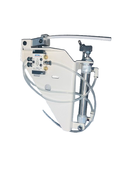 Empujador de hilo-Sistema de corte