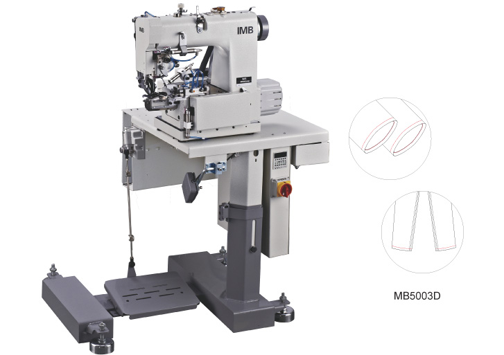 Dobladillo Inferior con Puntada de Remate/Puntada de Cadena