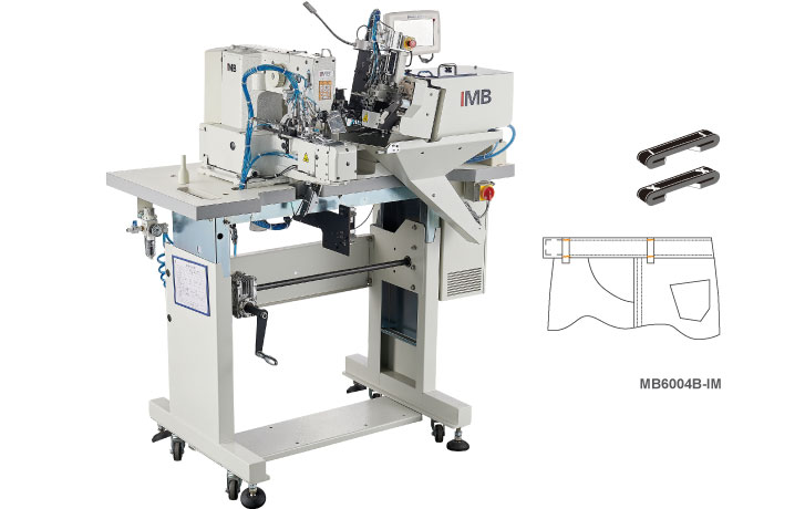 Máquina ajustadora automática de presillas de cinturón